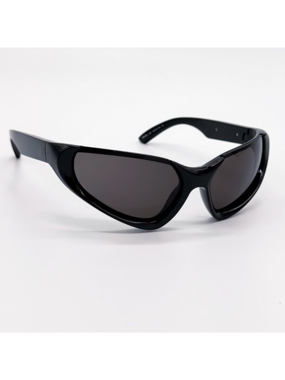 NEW BALENCIAGA BB0202S 001 SUNGLASSES BLACK OVERSIZED WOMEN EYEWEAR BALENCIAGA - Picture 5 of 12